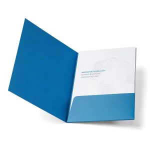 Custom Logo A4 Paper Presentation Folder Office File Folder