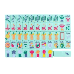 Custom Logo American Mahjong Set 160 Tiles Southern-Inspired Acrylic OEM ODM