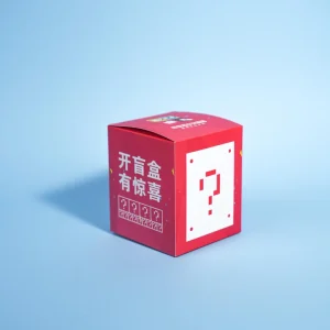 Custom Logo Art Paper Toy Packaging Box Fast Manufacturing Shiny UV Finish Light Material Recycled Materials Embossing Printing