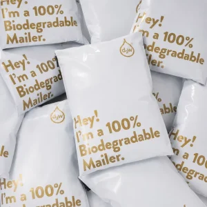 Custom Logo Biodegradable Waterproof Poly Mailer Bags for Clothing Shipping
