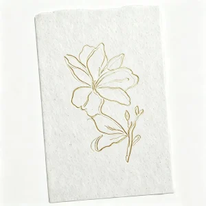Custom Logo Business Seed Cards Specialty Paper Embossed Business Cards Fast Design Sampling