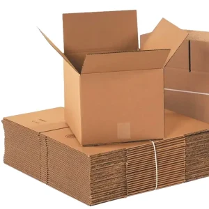 Custom Logo Cardboard Brown Corrugated Cartons Eco Friendly Shipping Verpackung Recyclable Corrugated Cardboard Shipping Box