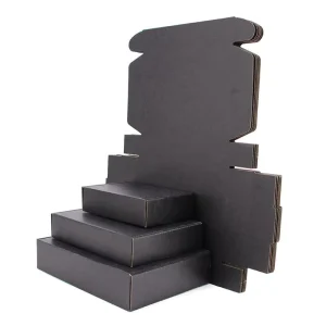 Custom Logo Corrugated Carton Boxes for Jewelry Perfume Skincare Food Cookies Shipping Candle Packaging