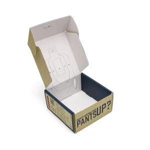 Custom Logo Die Cut Printed Cardboard Mailer Box Corrugated Cookie Packaging Boxes Embossing for Cosmetic Shipping