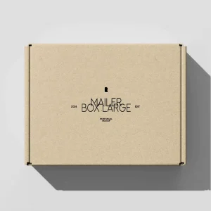 Custom Logo Durable Corrugated Mailing Carton Matt Lamination Embossing for Clothing Perfume Coffee Packaging