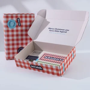 Custom Logo Eco Skincare Beauty Clothes Packing Mailer Corrugated Gift Paper Mailer Package Box