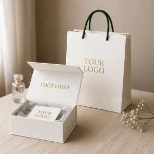Custom Logo Embossed UV Recycled Materials Rigid Cardboard Cosmetic Packaging Flat Hard Magnetic Gift Paper Box Matt