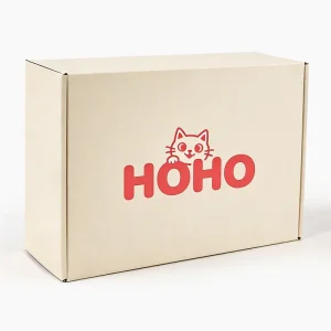 Custom Logo FSC Certified Corrugated Paper Mailer Box B Flute for Fragile Art Candle Toy Protective Shipping Box Packaging