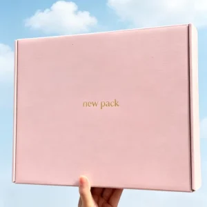 Custom Logo Fancy Design Luxury Large Corrugated Shipping Box for Face Cream Perfume Wig Packaging