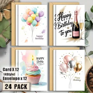 Custom Logo Greeting Cards (Cardboard) Funny Birthday & Gift Cards Bulk Order Any Occasions Digital Printing