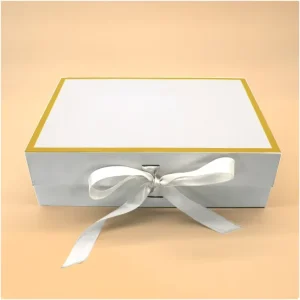 Custom Logo Handmade Rigid Paperboard Gift Box UV Coating Glossy Lamination Recyclable Candle Gift Packaging