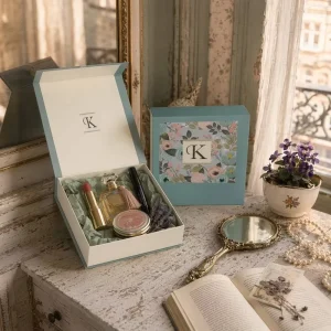 Custom Logo Luxury Magnetic Folding Flip Lid High-End Gift Box for Perfume Cosmetics Packaging Custom Printed Boxes