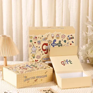 Custom Logo Luxury Rigid Gift Packaging Box with Magnetic Closure Empty Custom Printed Cardboard Box