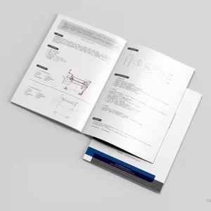 Custom Logo Offset Brochure Leaflet Flyer Printing Service with Cardboard & Kraft Paper A4 A5 A6 Sizes CMYK Color