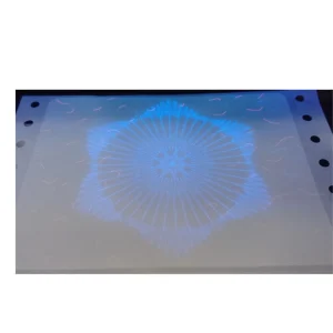Custom Logo Offset Paper Certificate Poster UV Invisible Security Printing Fibers QR Code Hologram Watermark Embossing Surface