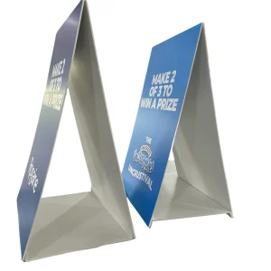 Custom Logo PVC Foam Board Event Sign Lightweight A-Frame Stand for Business Event Store Display