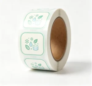 Custom Logo Packaging Stickers for Small Business, Round, Sheet, Waterproof