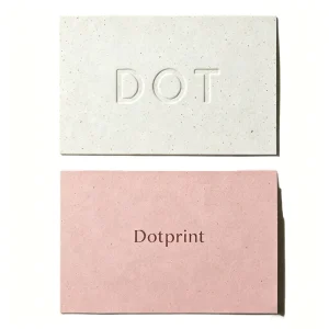 Custom Logo Plantable Seed Paper Business Cards Eco Friendly Recycled Flower Seed Paper Name Cards