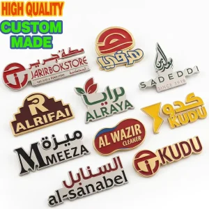 Custom Logo Plated Gold Silver Copper Soft Hard Enamel Custom Metal Pins Global Retail Chain Brand Identity Badge