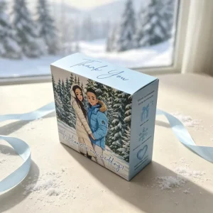 Custom Logo Printed Adhesive Tear Strips Blind Box Recycled Materials Used for Mystery Packaging Gift Boxes