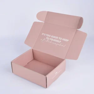 Custom Logo Printed Eco Friendly Shipping & Gift Box with Foldable Art Paper Design Gold Foil Embossing UV Coating Handle