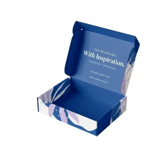 Custom Logo Printed Eco Mailer Corrugated Paper Gift Shipping Mailing Packaging Box for Skincare Beauty Cloth Packing