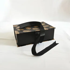 Custom Logo Printed Recycled Materials Eco-Friendly Rigid Foldable Cardboard Gift Boxes for Candle