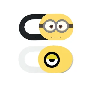 Custom Logo Printed Webcam Cover Slider 3 Pack Plastic ABS Laptop Webcam Camera Cover