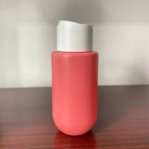 Custom Logo Printing 300ml HDPE Flip-Top Lotion Bottle for Shower Gel Shampoo Haircare