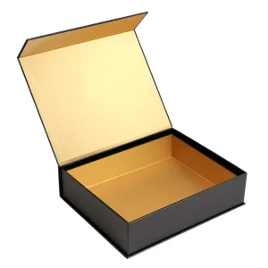 Custom Logo Recyclable Rigid Folding Cardboard Magnetic Gift Box with Magnetic Lid