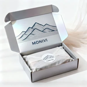 Custom Logo Silver Holographic Stamping Large Shipping Box for Business Clothing Cosmetic Packaging Corrugated Mailing Boxes