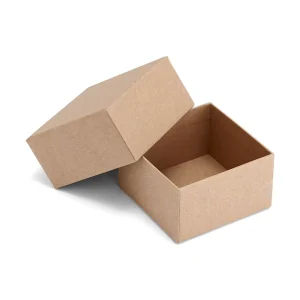 Custom Logo Two-Piece Paper Box Packaging Gift Box with Glossy Matt Lamination and Embossing
