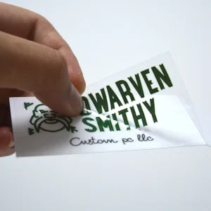 Custom Logo UV Transfer Sticker Cute Metallic Label Roll Printing Packaging Manufacturer Product Vinyl Adhesive Waterproof