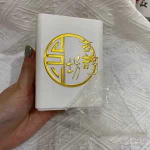 Custom Logo with High Gloss UV Finish Durable and Stylish Design for Luxury Packaging Brand Labels and Premium Product Display