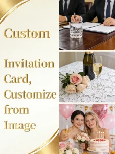 Custom Luxury Business Card Small Art Paper Logo with Matt Lamination Perfect Binding and Hard Cover Thank You Cards