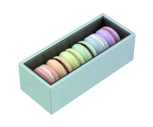 Custom Luxury Dessert Box Food Grade Cardboard Paper High Quality Gift Box Sugar Sponge Recyclable Rigid Boxes Custom Size Logo