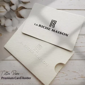 Custom Luxury Embossed Cotton Paper Business Conference Invitation Pocket Envelope Stamped Cosmetic Gift VIP