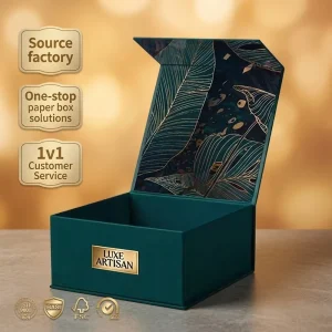 Custom Luxury Folding Gift Box Magnetic Packaging Box For Small Business Magnetic Acrylic Boosterkraft Paper Box Oem
