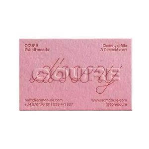 Custom Luxury Invitation Card Embossed/Debossed logo Gold Foil Stamping Paper Business Card
