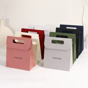 Custom Luxury Jewelry Packaging Bags Personalized Shopping Paper Bags With Logo Custom Gift Bags Thick Textured Paper Packaging