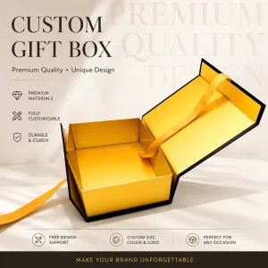 Custom Luxury Magnetic Gift Box Rigid Paper Packaging Box for Jewelry Cosmetics and Premium Products