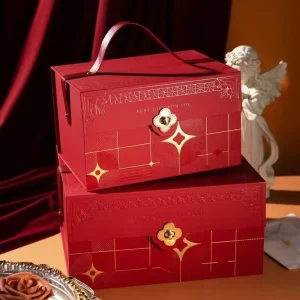 Custom Luxury Magnetic Paper Gift Box for Wedding Packaging with Unique Logo
