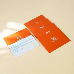 Custom Luxury Thank You Cards with Logo and Envelopes for Small Business Thank You Card with Envelopes