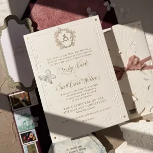 Custom Luxury Wedding Invitation Cards Digital Printing Premium Art Offset Paper Hot Stamping Greeting Invitations