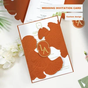 Custom Luxury Wedding Invitation Set with Envelopes High End Paper for Engagement Bridal Shower Wedding Party