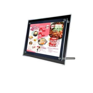Custom Made Acrylic LED Billboard Detachable Design Display Board