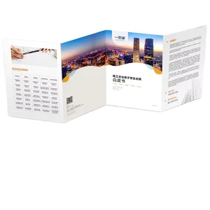 Custom Made Customized Design High Quality Professional Fujian Low Profit Printing Brochures