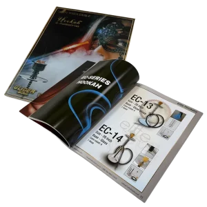 Custom Magazine Brochure Color Brochure Design Company Product Catalog Hardcover Booklet Printing Catalog