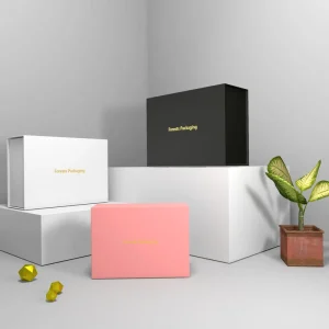 Custom Magnetic Gift Box Luxury Rigid Cardboard Packaging Box with Logo for E commerce Gift Packaging