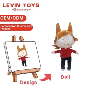 Custom Make Your Own Corporate Cute Cartoon Characters Cartoon Character Plush Animal Toy for Kids